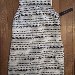 Cynthia Steffe Monochrome Textured Fabric